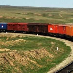 The volume of railway transportation along the Middle Corridor