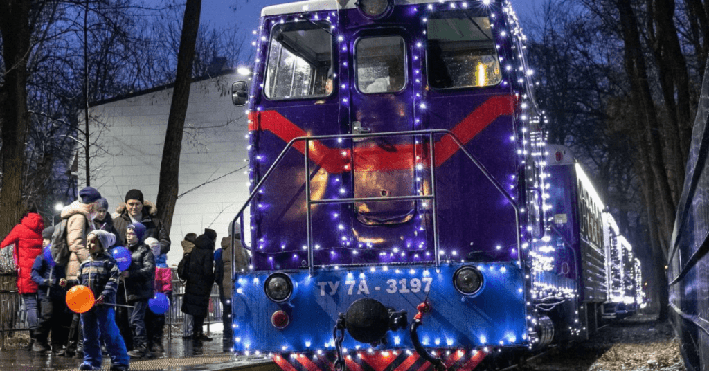 The Kiev Children's Railway closes for the winter season