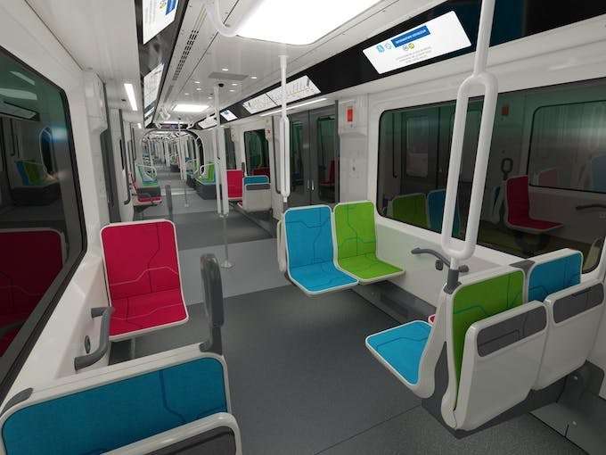 trains for the metro