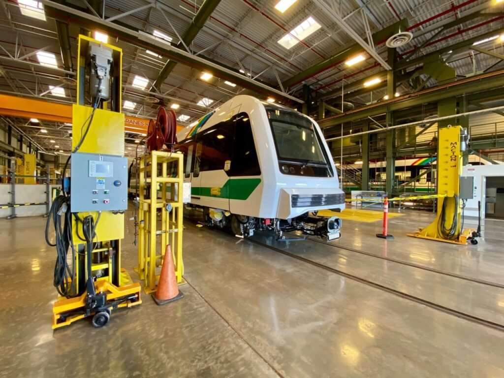 metro train technical readiness coefficient