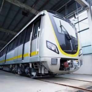 The unmanned metro train from CRRC