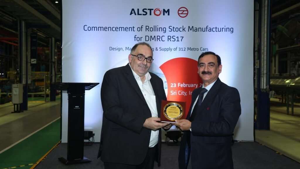 Production of Trains for Delhi Metro