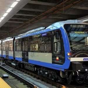 delivery of metro trains