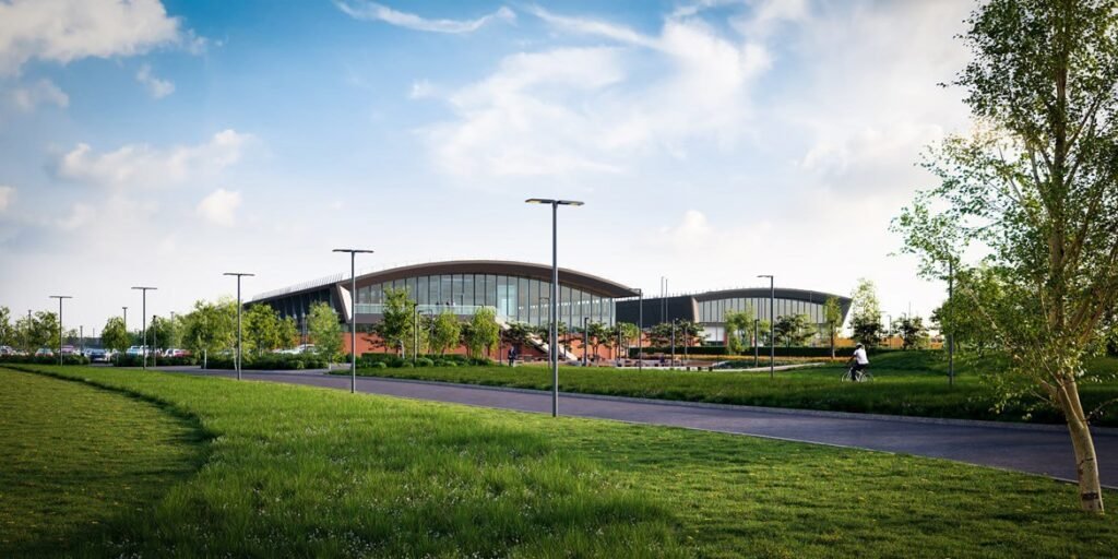 Строительство нового депо для высокоскоростной линии HS2