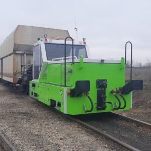 The new ES3000 battery-powered locomotive for maneuvering operations