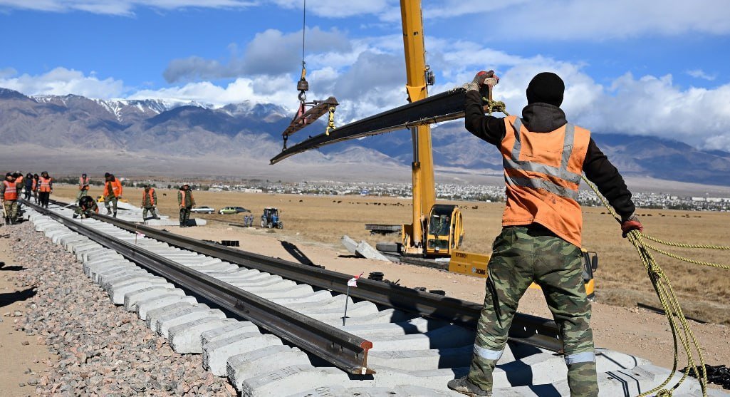 the construction of the China-Kyrgyzstan-Uzbekistan railway