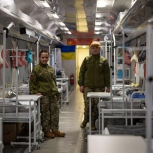 медицинский эвакуационный поезд