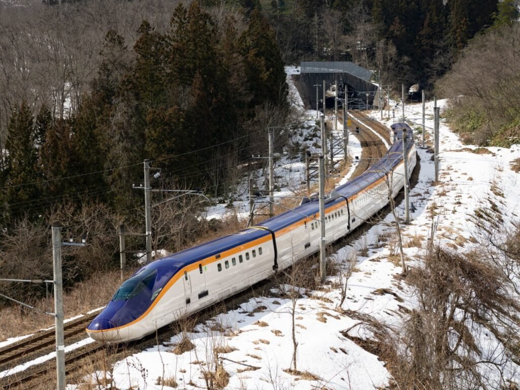 the first high-speed electric train from Kawasaki Rail and Hitachi Rail