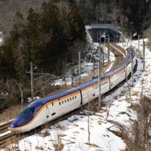 the first high-speed electric train from Kawasaki Rail and Hitachi Rail