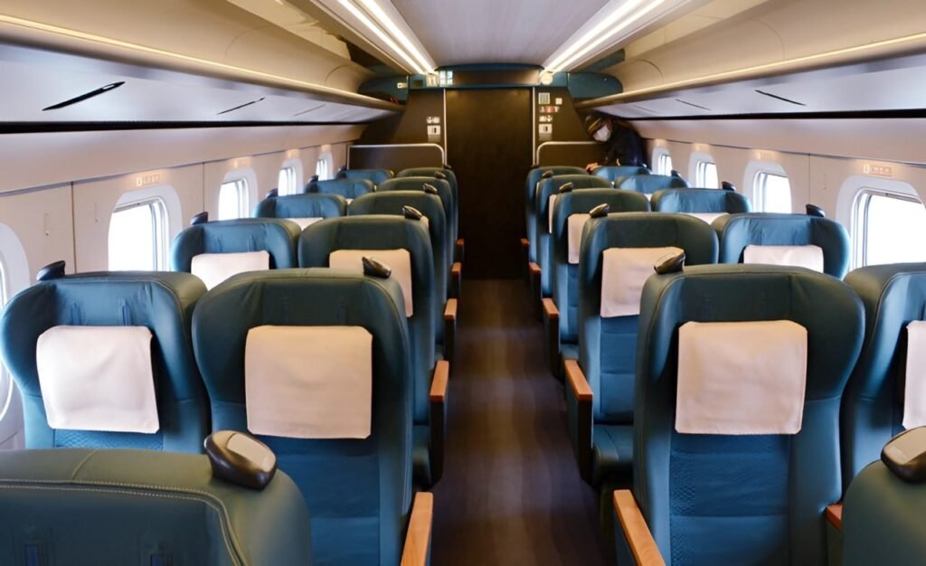 the first high-speed electric train from Kawasaki Rail and Hitachi Rail