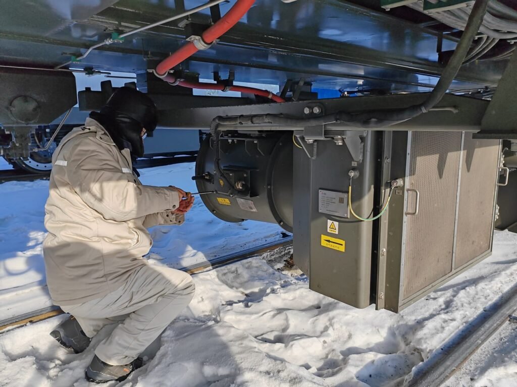 The FXD3H series locomotives from CRRC