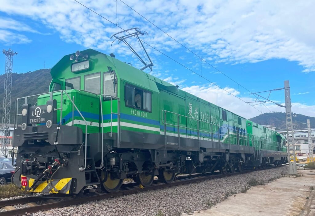 The FXD3H series locomotives from CRRC