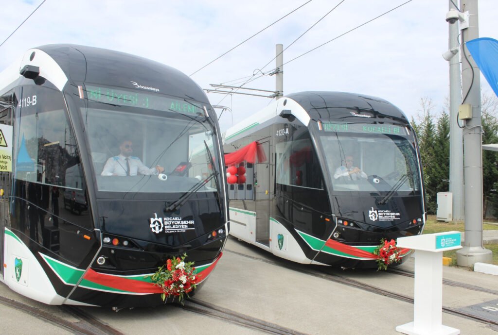 Bozankaya A.S. has delivered the first two out of 10 trams