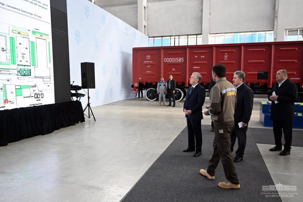 the export of freight cars and spare parts