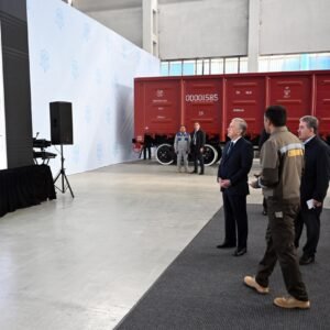 the export of freight cars and spare parts