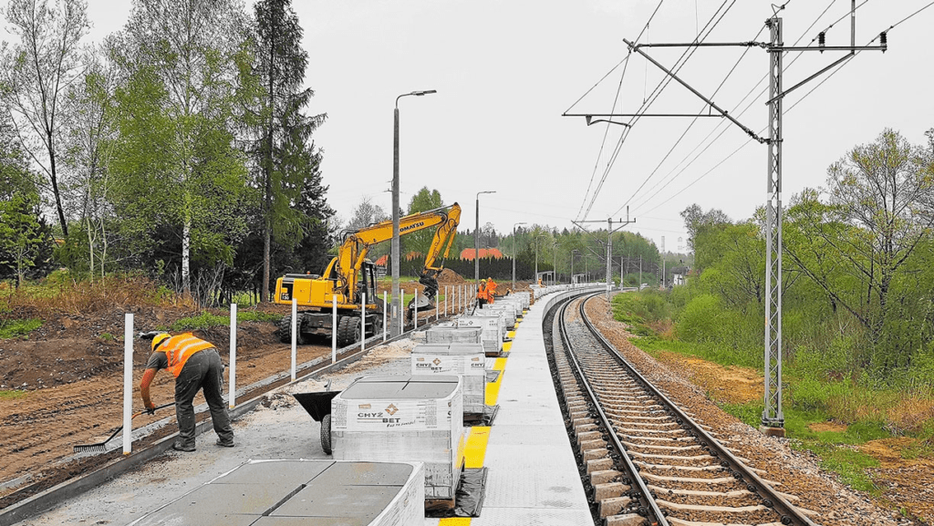 PKP has begun designing a new railway line