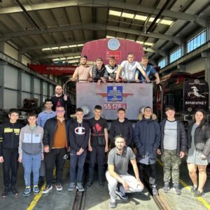 Express Service OOD was visited by students from the railway school