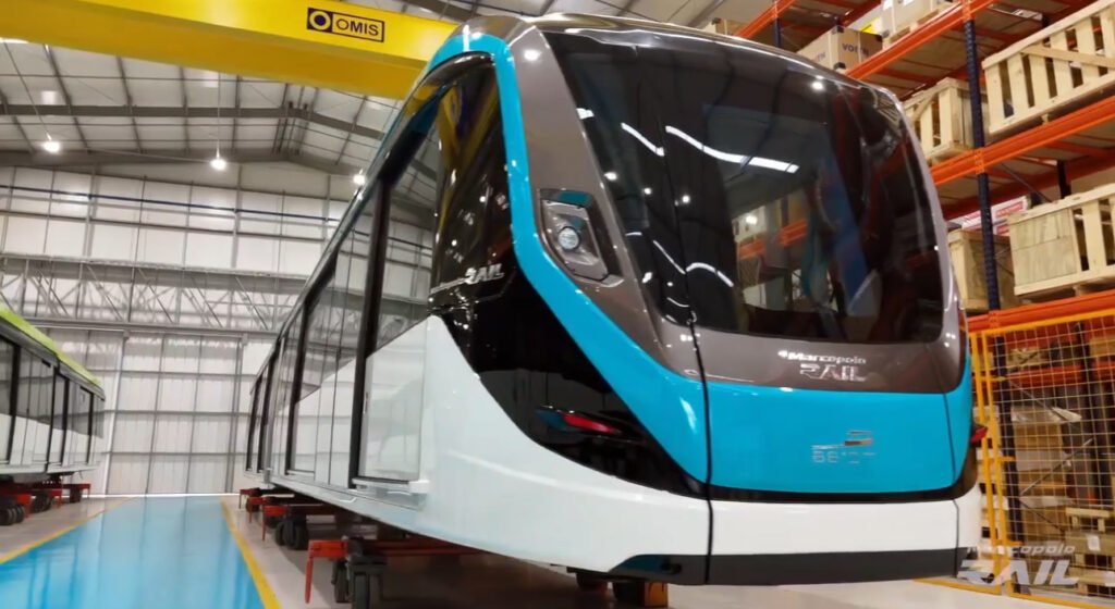 Aeromovel A200: a two-section lightweight rail train Aeromovel A200: a two-section lightweight rail train