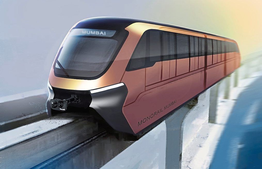 the first domestically manufactured monorail train in India the first domestically manufactured monorail train in India