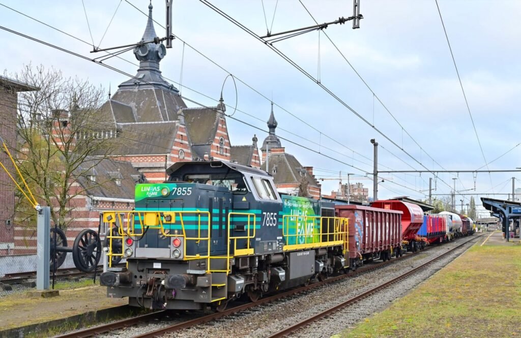 a biofuel-powered shunting locomotive a biofuel-powered shunting locomotive