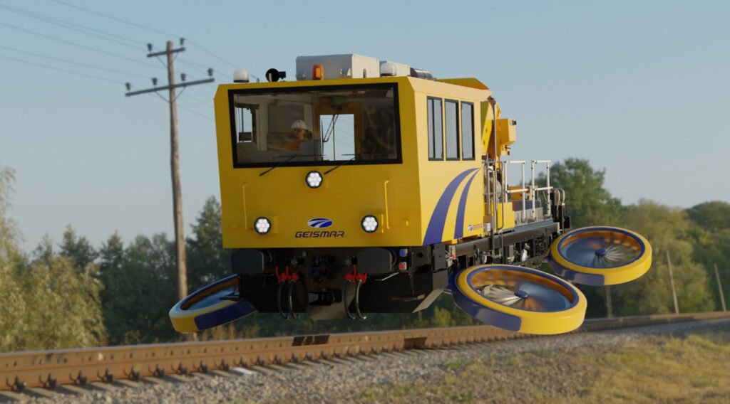 motor cars for railway inspection Geismar Dragonfly