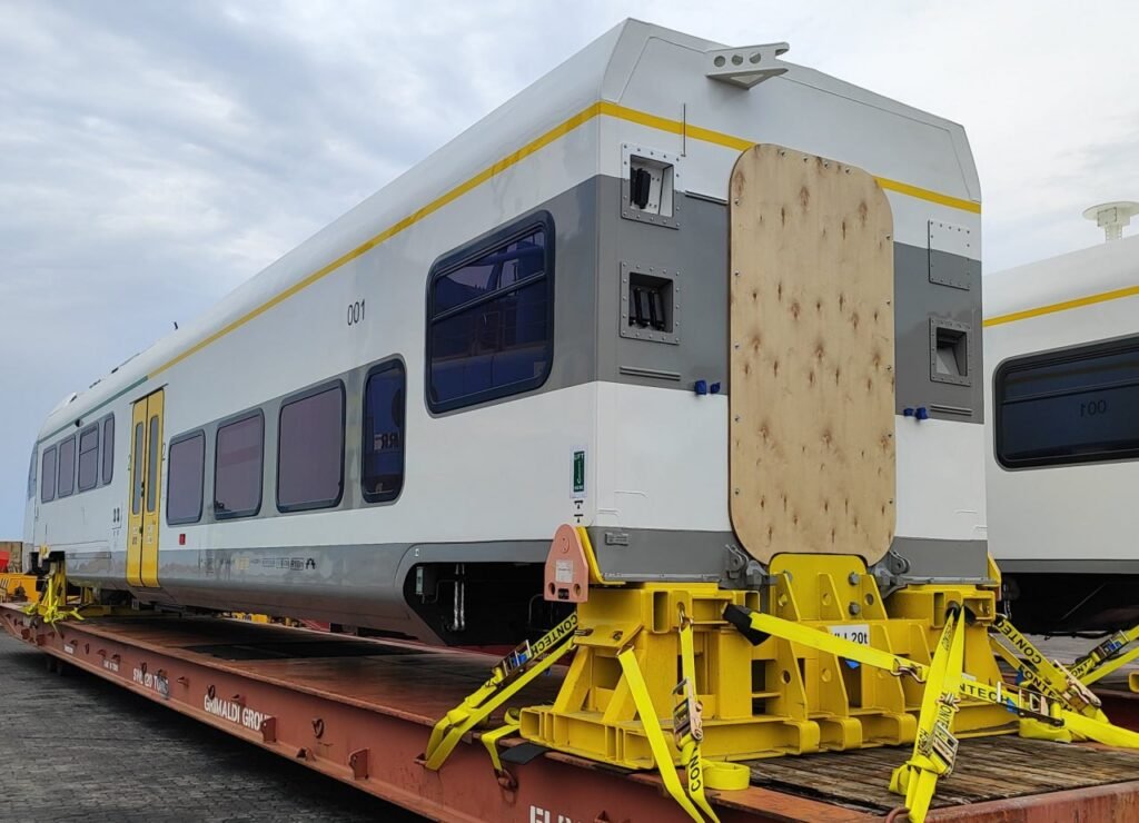 The first Pesa train has arrived in Ghana The first Pesa train has arrived in Ghana