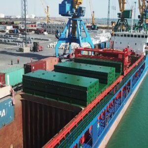 Container shipments through the Port