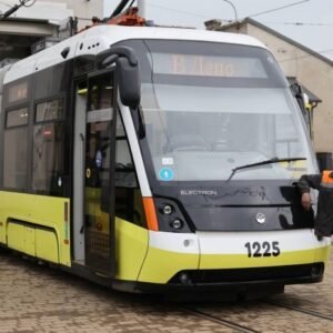 the low-floor tram 'Electron'