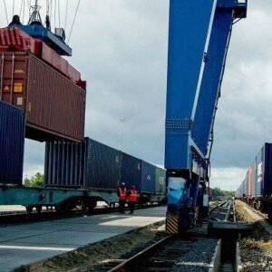 Launching container shipping from China