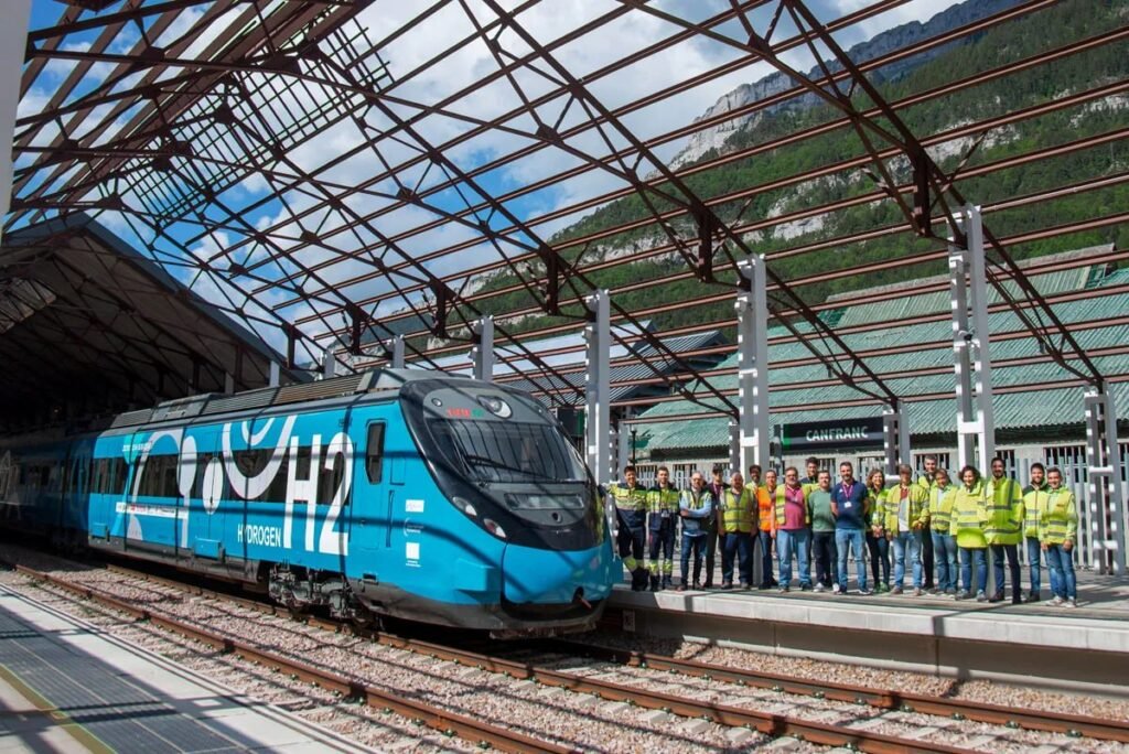 Hydrogen train from CAF Hydrogen train from CAF