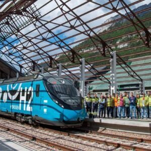 Hydrogen train from CAF