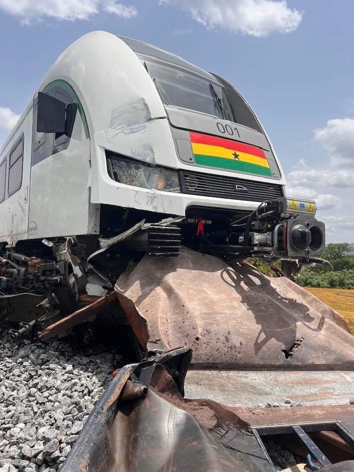 The Pesa train was involved in an accident. The Pesa train was involved in an accident.