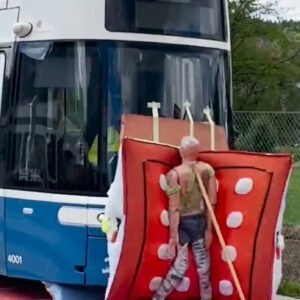 испытания первых в мире трамвайных подушек безопасности