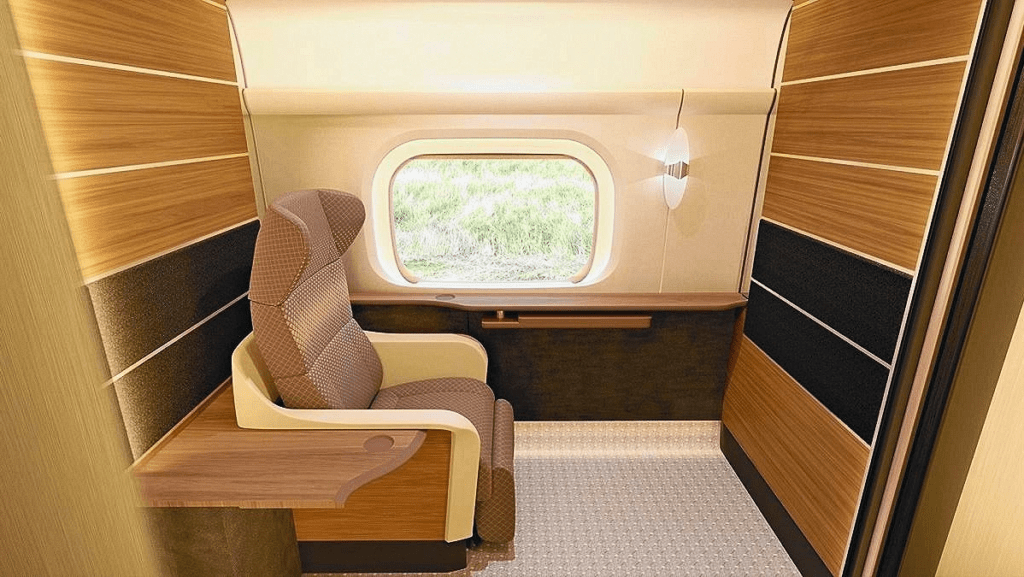 high-speed trains will feature single and double occupancy compartments high-speed trains will feature single and double occupancy compartments