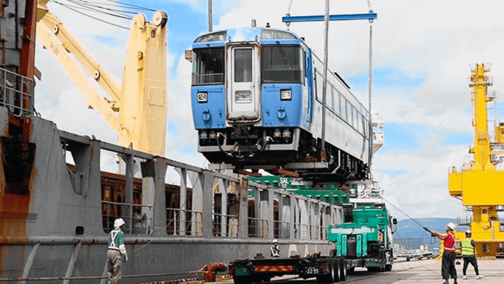 Cambodia purchased diesel trains