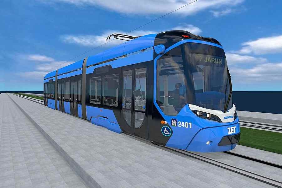 Končar is assembling new trams for Zagreb