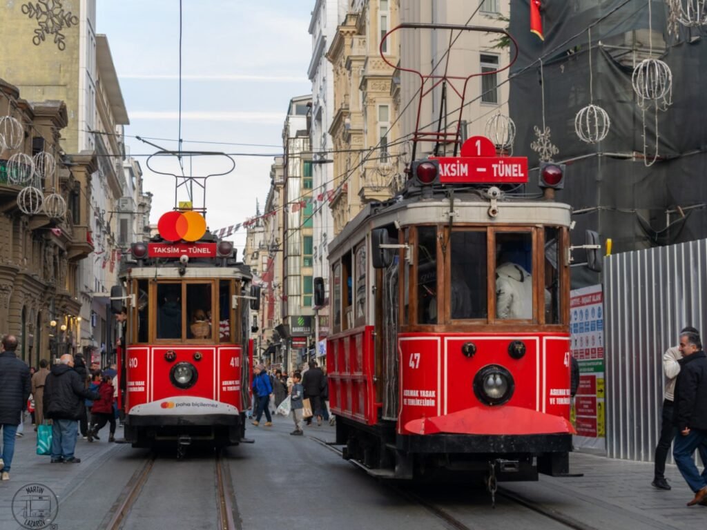 Update of retro trams in Istanbul Update of retro trams in Istanbul