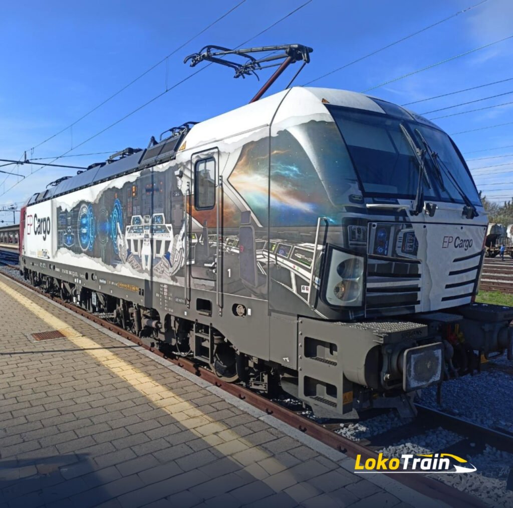 LokoTrain delivered a Vectron locomotive LokoTrain delivered a Vectron locomotive