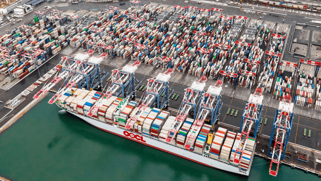 Container processing volumes at US ports have increased Container processing volumes at US ports have increased