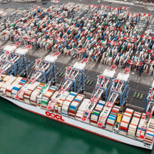 Container processing volumes at US ports have increased