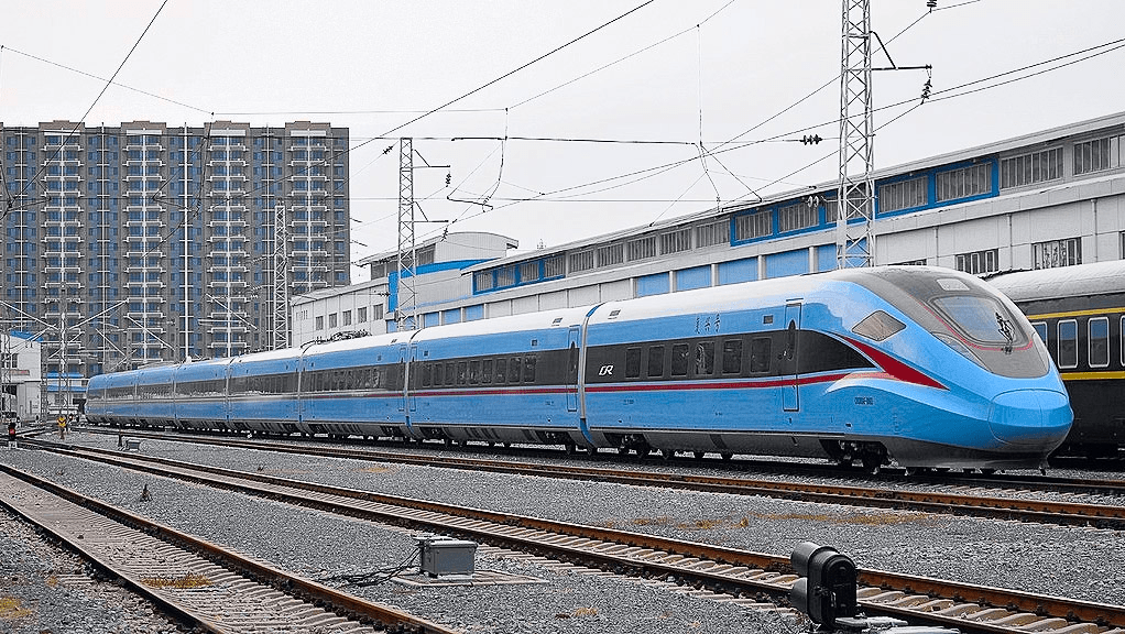 The construction of the high-speed railway The construction of the high-speed railway
