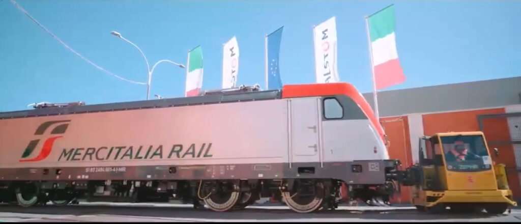 Alstom has delivered the Traxx DC3 electric locomotive Alstom has delivered the Traxx DC3 electric locomotive