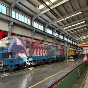 Express Service has taken Smartron locomotive for repair
