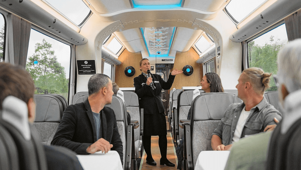 Premium Carriage from Great Journeys New Zealand