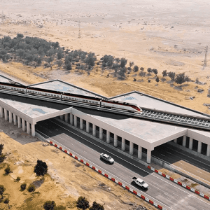 Строительство железной дороги Hafeet Rail