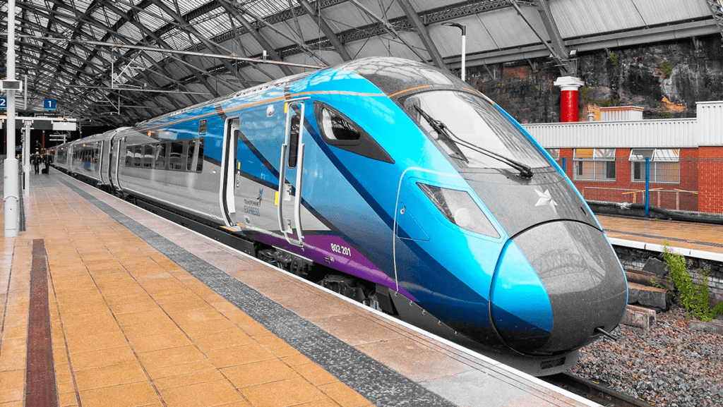 Trials of hybrid train underway Trials of hybrid train underway