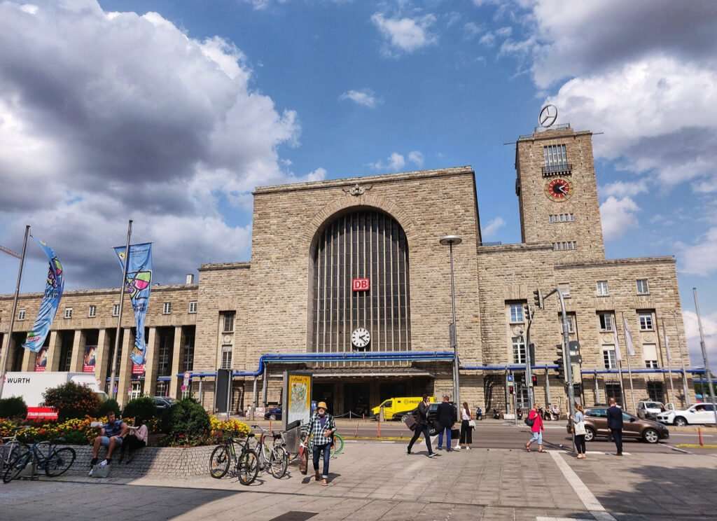 Stuttgart Hauptbahnhof. Ukraine - Belgium, 26 June 2024, Stuttgart Arena, Stuttgart (GER) Stuttgart Hauptbahnhof. Ukraine - Belgium, 26 June 2024, Stuttgart Arena, Stuttgart (GER)