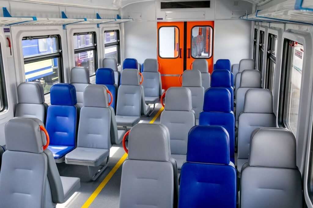Ukrzaliznytsia has completed the modernization the electric train Ukrzaliznytsia has completed the modernization the electric train