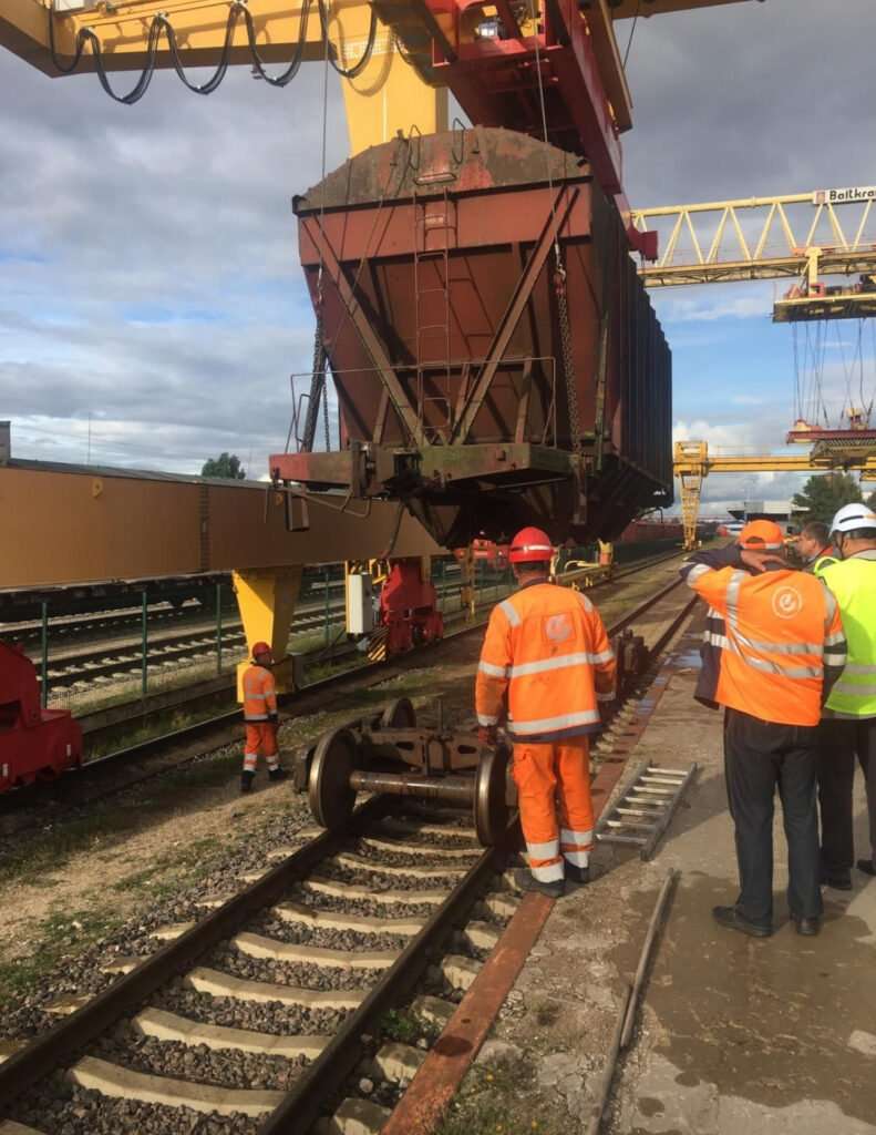 LTG Cargo Ukraine team organized the transportation of hopper cars LTG Cargo Ukraine team organized the transportation of hopper cars