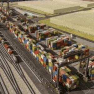 Строительство мультимодального терминала